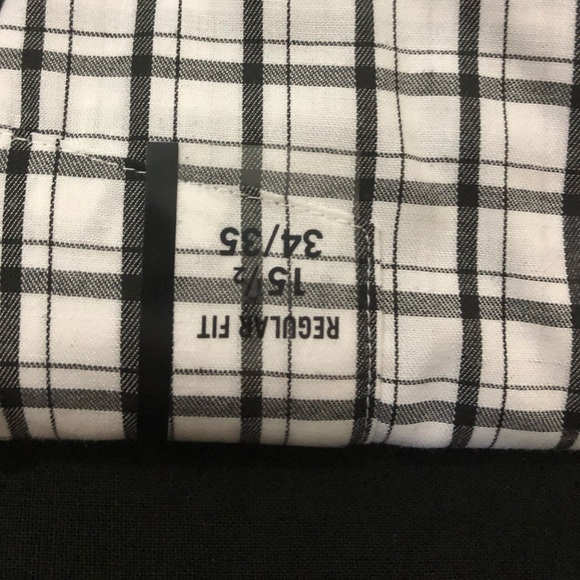 Can Heusen NWT 15 1/2 34/35 Dress Shirt - Picture 7 of 8